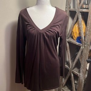 Maternity GAP Brown Top - Large